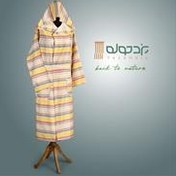 تصویر حوله تنپوش نخی سنتی یزدی طرح رویا کد 9 (صادراتی) yazdi cotton towel