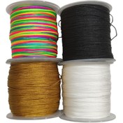 تصویر نخ دستبند سازی دندلیون ۱۰ متری رنگی 