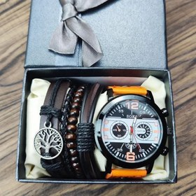 تصویر پک هدیه ساعت و دستبند - Soki ا Watch and bracelet gift pack Watch and bracelet gift pack