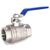 تصویر شیرگازی دوتیکه 1000وگ استیل 316 سایز 3/4اینچ 2 PC BALL VALVE 1000 WOG 3/4" SS316