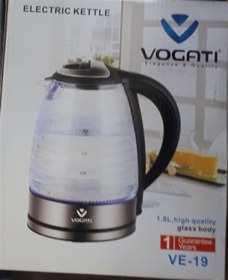 تصویر کتری برقی وگاتی مدل VE-19 Vogati VE-19 electric kettle