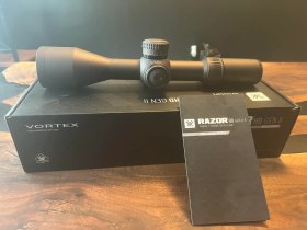 تصویر دوربین تفنگ ورتکس امریکا ریزور نسل 3 VORTEX RAZOR HD GEN III 6-36X56 FFP 34 MM EBR-7D (MRAD) (SKU: RZR-63602) 