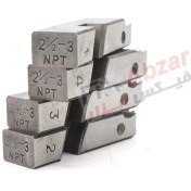 تصویر پارچه حدیده برقی NPT کله ببری سایز 2/5 – 3 اینچ Tiger head threading dies NPT size 2/5 - 3 inch