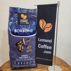 تصویر دانه قهوه بوربن 100درصد عربیکا یک کیلو گرم | Caffe Borbone 100% ARABICA 