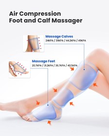 تصویر ماساژور پا رنفو مدل ALM070 RENPHO Leg Massager ALM070