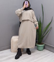 تصویر دوتیکه کراپ و دامن بافت 