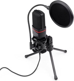 تصویر میکروفون گیمینگ باسیم ردراگون مدل GM100 ا Redragon GM100 3.5mm Gaming Microphone Redragon GM100 3.5mm Gaming Microphone