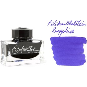 تصویر شیشه جوهر خودنویس Pelikan Edelstein Sapphire سرمه ای 