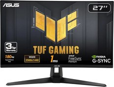 تصویر مانیتور گیمینگ ایسوس مدل TUF GAMING VG27AQ3A سایز 27 اینچ 2k 180hz Asus TUF GAMING VG27AQ3A 2k 180hz IPS