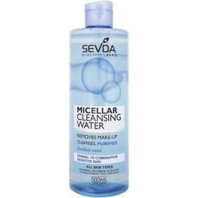 تصویر محلول پاک کننده صورت سودا مدل Micellar Water حجم 500 میلی لیتر 