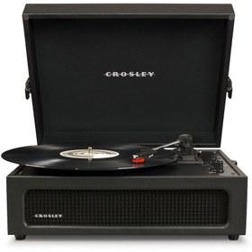 تصویر گِرامافون و صفحه گردان مشکی اورجینال CROSLEY 