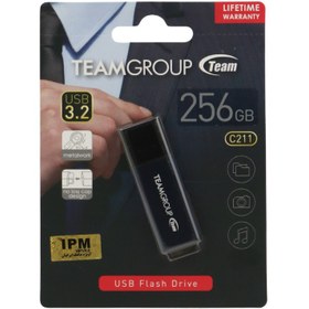 تصویر فلش 256 گیگ تیم گروپ TeamGroup C211 USB3.2 TeamGroup C211 USB3.2 256GB Flash Drive