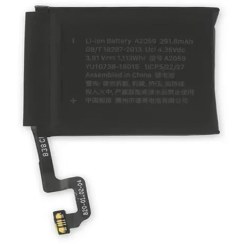 تصویر باتری ساعت هوشمند اپل واچ سری 4 44 میلی متری Apple Watch Series 4 44mm A2059 Smartwatch Battery
