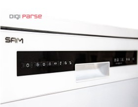 تصویر ماشین ظرفشویی سام مدل DW180 AM DISHWASHER DW180