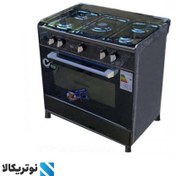 تصویر اجاق گاز طرح فرجنرال 5 شعله لعابی 