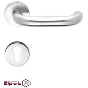 تصویر دستگیره در بهریزان مدل SL22R استیل Door handle