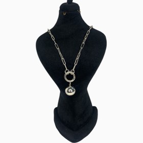 تصویر گردنبند نقره تاش 