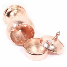 تصویر اسپند دودکن توپی زغالی رنگ مسی کد 0438 