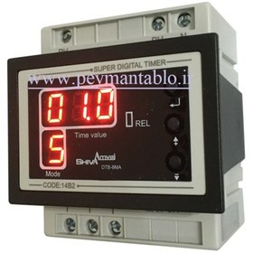 تصویر تایمر دیجیتال شیوا امواج مدل DTB-8MA کد ۱۴B2 