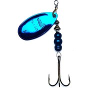 تصویر لانسه پلاک ماهیگیری mepps آبی براق سایز 4 mepps #4