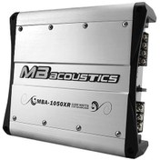 تصویر آمپلی فایر ام بی آکوستیکس مدل MBA-1050XR ا MB Acoustics MBA-1050XR Car Amplifier MB Acoustics MBA-1050XR Car Amplifier