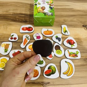 تصویر مگنت فومی یخچالی 