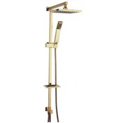 تصویر علم یونیکا آرام طلایی راسان Aram Gold Shower Slider