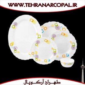 تصویر سرویس غذاخوری 25 پارچه آرکوپال (۶ نفره) آرتیمان توماس iropal 25 Pcs