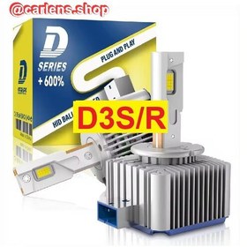 تصویر هدلایت ال ای دی پایه D3S-R سری D برند XENPLUS جایگزین لامپ های زنون فابریک خودروهای وارداتی 