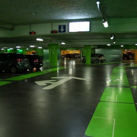 تصویر اپوکسی کف پارکینگ 