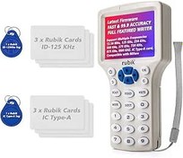 تصویر دستگاه کپی کارت خوان Rubik RFID برای IC-Type-A/ID-125Khz/125Khz-HID/13.56Mhz Duplicator کارت و سازگار با Mifare (دستگاه بسته) - ارسال 20 روز کاری ا Rubik RFID Card Reader Writer Copier for IC-Type-A/ID-125Khz/125Khz-HID/13.56Mhz Card Duplicator and Compatible with Mifare (Device Bundle) Rubik RFID Card Reader Writer Copier for IC-Type-A/ID-125Khz/125Khz-HID/13.56Mhz Card Duplicator and Compatible with Mifare (Device Bundle)
