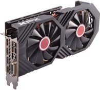 تصویر کارت گرافیک XFX RX580 8GB (استوک-تصویر میدهد در محیط بایوس - در محیط ویندوز که درایور شناسایی میشود صفحه سیاه و شطرنجی و کرش میشود و لگ هم دارد) 