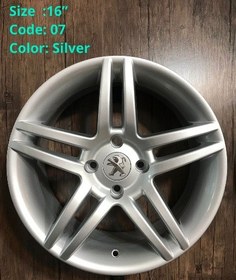 تصویر رینگ اسپرت سایز ۱۶ مدل استرامبولی(هایپر سیلور) ا Sport wheel size 16" Sport wheel size 16"
