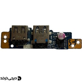 تصویر برد یو اس بی DAUGHTER BOARD USB LENOVO IDEAPAD 510/310 DAUGHTER BOARD USB LENOVO IDEAPAD 510 CZ511&27411 NS-A757