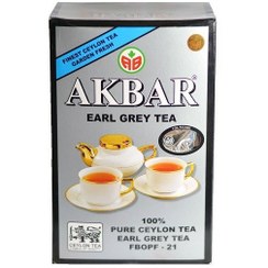 تصویر چای اکبر مدل ارل گری ۵۰۰ گرم معطر 