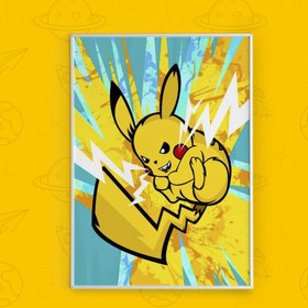 تصویر تابلو شاسی شخصیت پیکاچو | Pikachu 