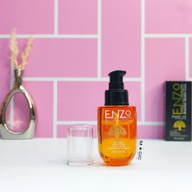 تصویر روغن آرگان و کراتین مو انزو Enzo: Enzo argan oil for hair care