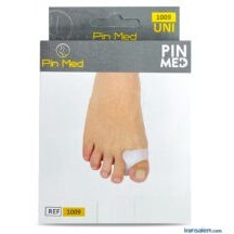 تصویر لا انگشتی ثابت سیلیکونی انگشت پا کد 1009 پین مد Pin Med Fixed silicone finger pad