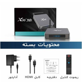 تصویر اندرويد باكس X96 X6 