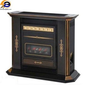 تصویر بخاری شومینه گاز سوز ایران شرق مدل ۲۹۰ بنیامین Gas heater of Iransharq fireplace model Benjamin 290