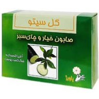 تصویر صابون خیار و چای سبز 100گرمی گل سیتو Gol Cito Cucumber And Green Tea Soap 100g