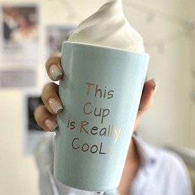 تصویر ماگ اسموتی بستنی 