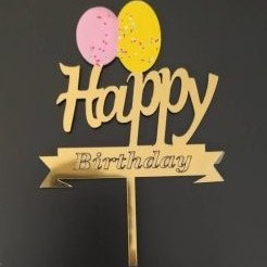 تصویر تاپر کیک هپی رزینی کدR2 