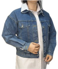 تصویر کت کراپ جین وارداتی imported-denim-crop-coat