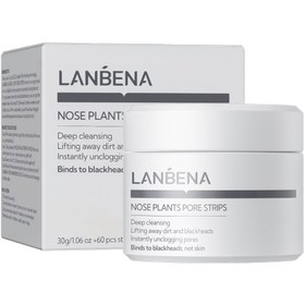 تصویر ماسک بینی لنبنا Lanbena Nose Plants Pore Strips