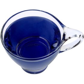 تصویر رنگ شفاف آبی جوهری 