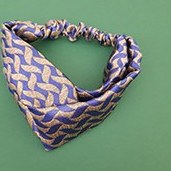 تصویر هدبند مستطیل آمیتیس هدبند گره ای