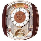 تصویر ساعت دیواری سفید سیکو 