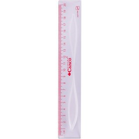 تصویر خط کش پلاستیکی کنکو Canco 20cm Canco 20cm Ruler