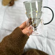 تصویر ماگ پیرکس دوجداره کاج 